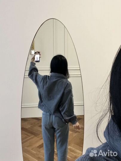 Вельветовая рубашка серая, S/M