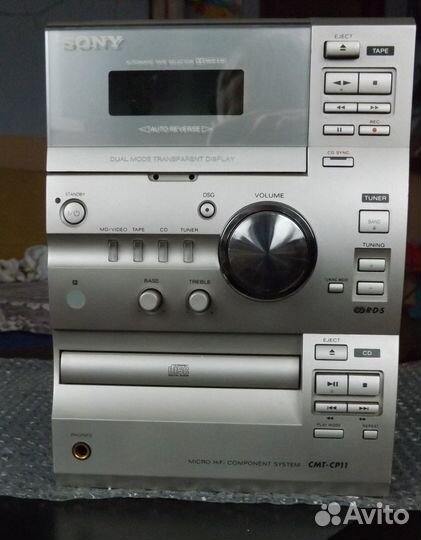 Музыкальный центр sony