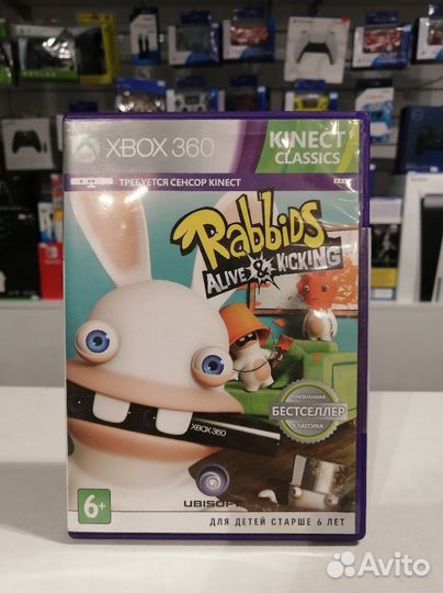 Rabbits Alive & Kicking Kinect - игры Xbox 360