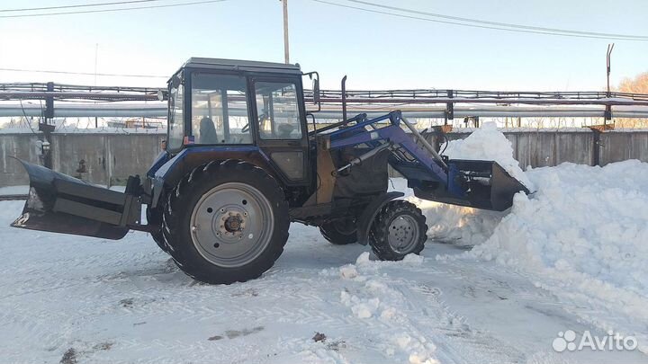 Услуги трактора мтз с куном
