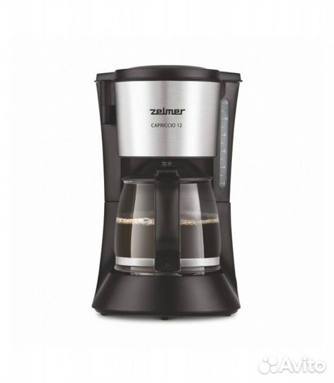Кофеварка Zelmer Capriccio ZCM1200 черный