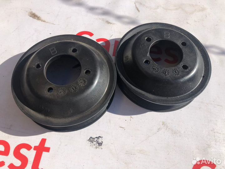 Шкив помпы бмв М54 М52ту Шкив водяного насоса М54