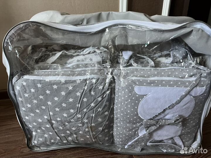 Бортики в детскую кроватку