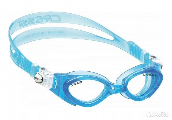 Очки детские д/плавания Cressi Crab Kid, 7 цветов