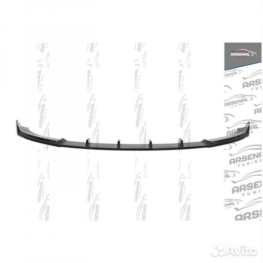 Сплиттер для Hyundai Solaris 1 (2014-2017) рестайл