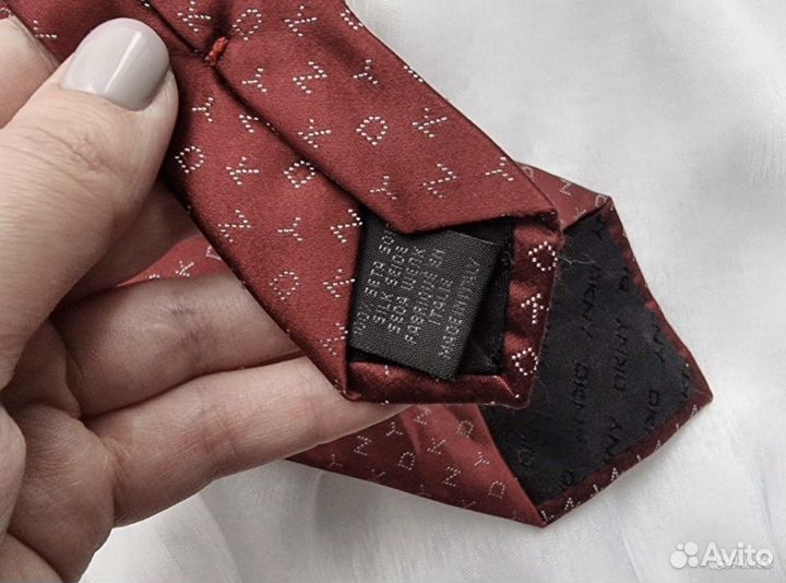 Галстук dkny оригинал Шелк Италия