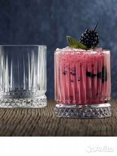 Набор стеклянных стаканов 210мл