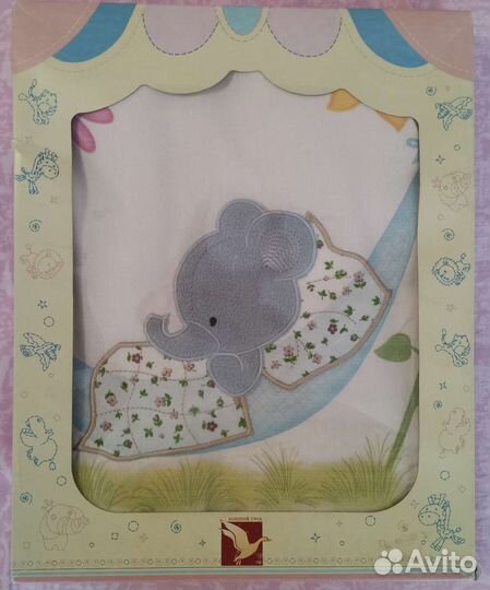 Детское постельное белье в детскую кроватку новое