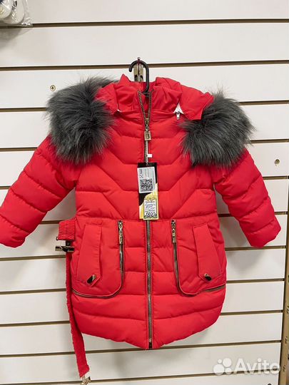 Пуховик для девочки