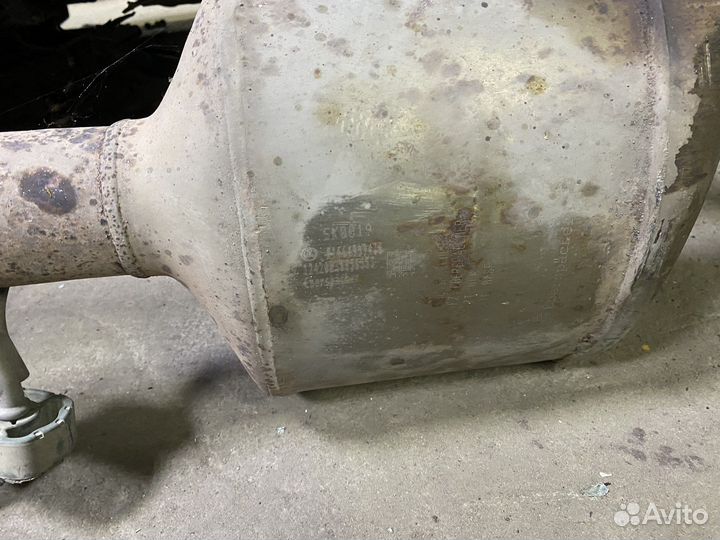 Глушитель Mercedes Benz Gls 350d x166