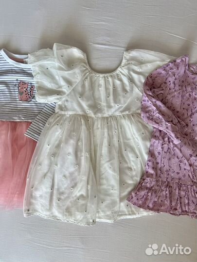 Вещи для девочки пакетом 86-92