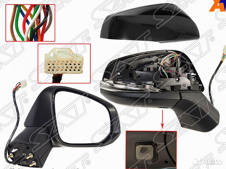 Зеркало правое Тойота Рав 4 50