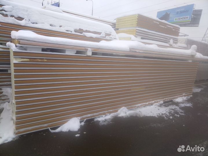 Сэндвич панели 30000 м2 в наличии