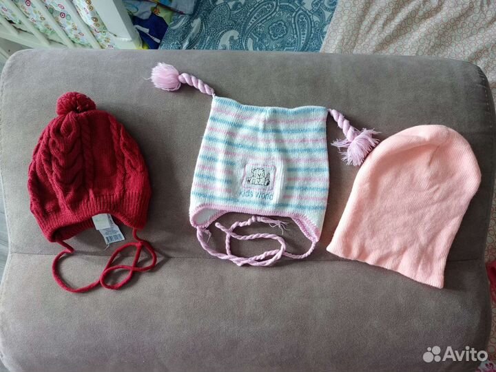 Шапочки детские размер 44-46