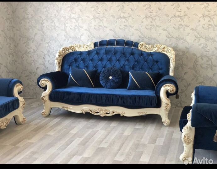 Диван и 2 кресла