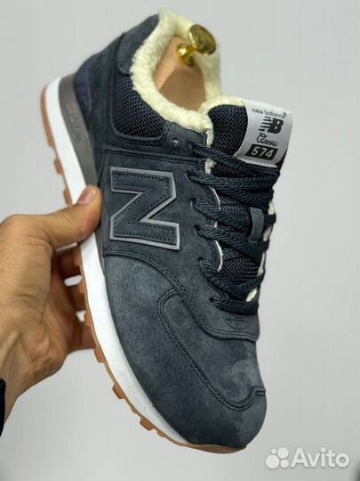 New Balance 574 с мехом