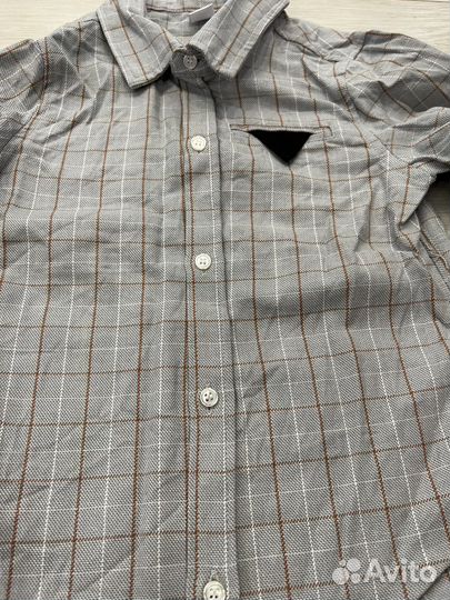 Рубашка на мальчика 128