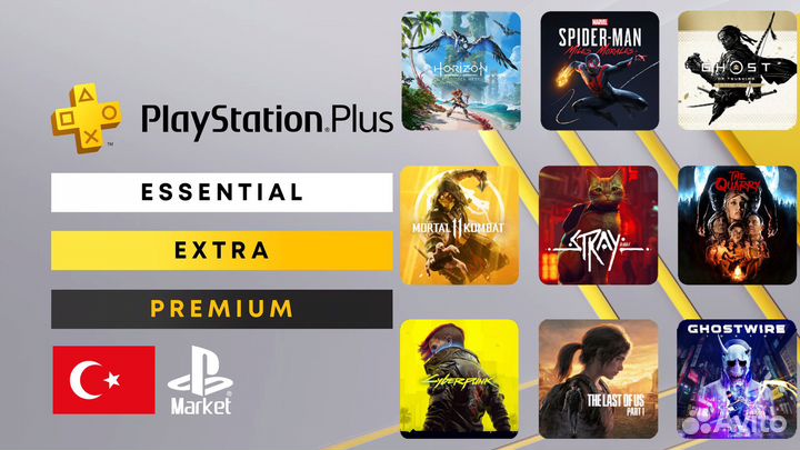 Подписка Ps Plus на PS4/PS5 Турция