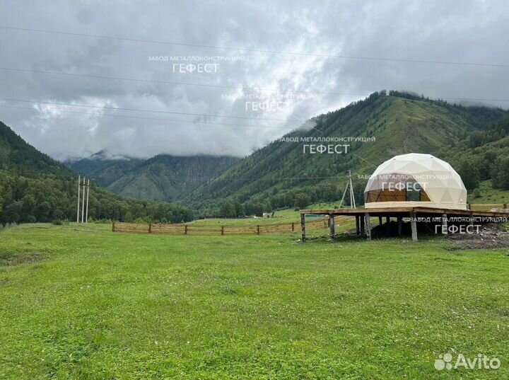 Купольный шатер диаметр 8 м