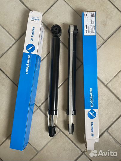 Аммортизатор задний VW Polo, Skoda Fabia