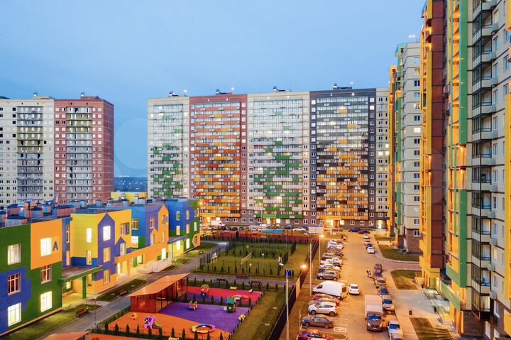 3-к. квартира, 54,2 м², 12/17 эт.