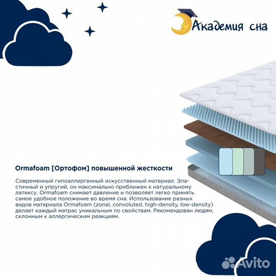 Матрас Академия сна SON-ON Flex 80x200
