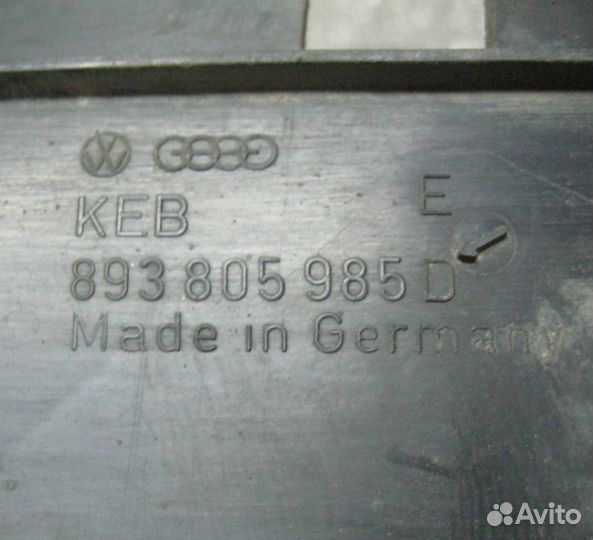 Воздуховод Audi 80 B3