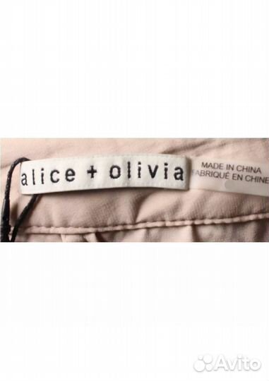 Новые шорты кожаные с перфорацией Alice+Olivia 42