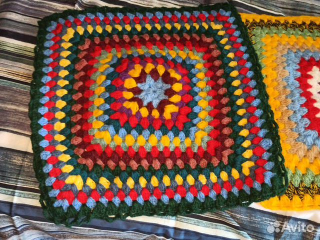 Накидка на стулья крючком