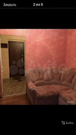 Комната 17 м² в 1-к., 4/5 эт.