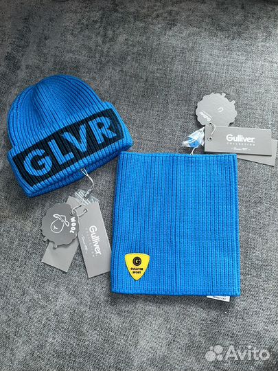 Комплект шапка и снуд Gulliver новый