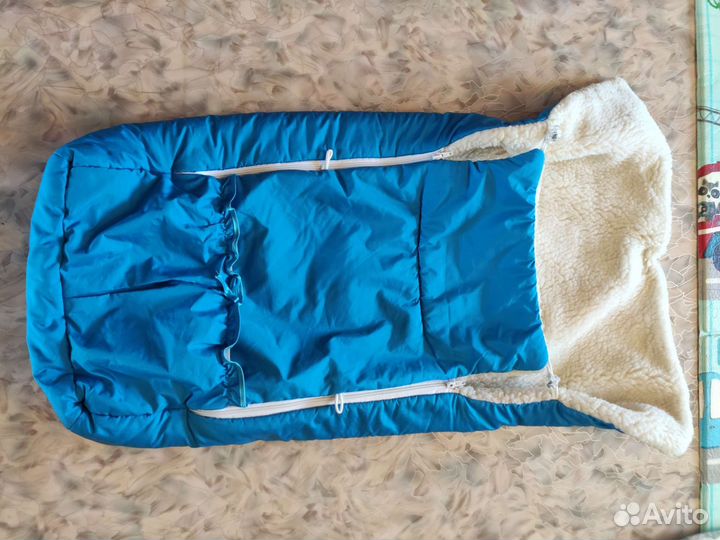 Теплый чехол в коляску/санки