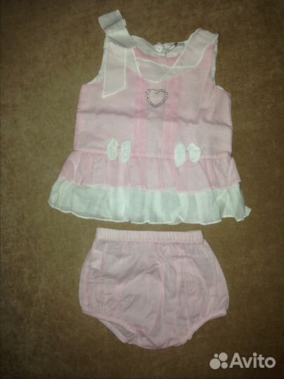 Нарядный костюм новый, р.3-6 мес, Турция