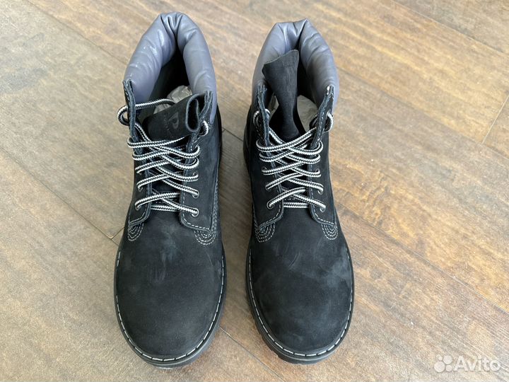 Ботинки мужские демисезонные кожаные высокие