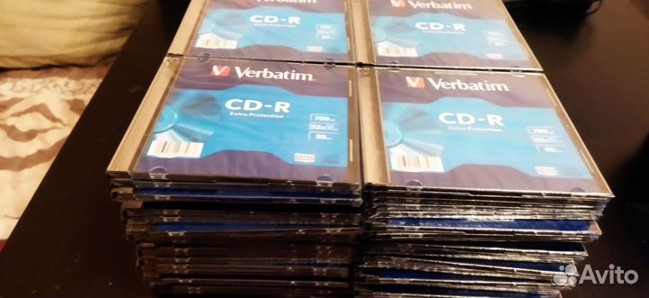 Диски CD R 100 штук