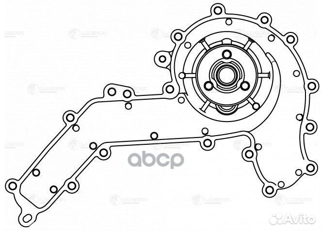 Насос водяной для а/м VW Touareg (10) /Audi Q7
