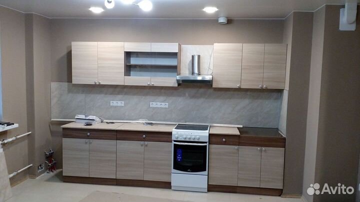 Модульная кухня Ясень Шимо (комплект 2,6м)