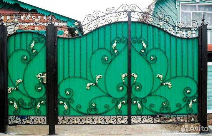 Кованые ворота