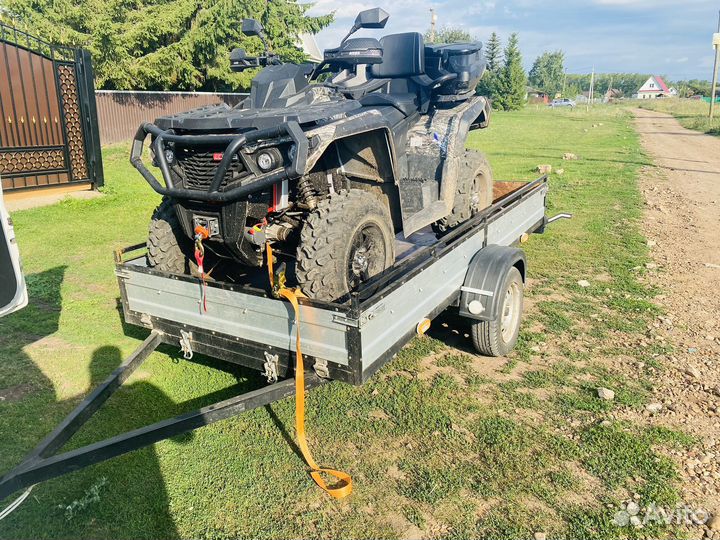 Грузоперевозки на легковом прицепе