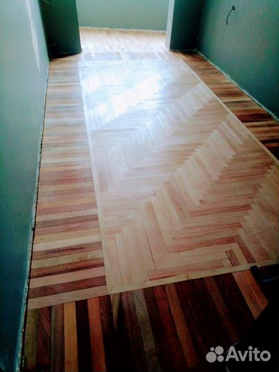 Циклевание паркета лакировка