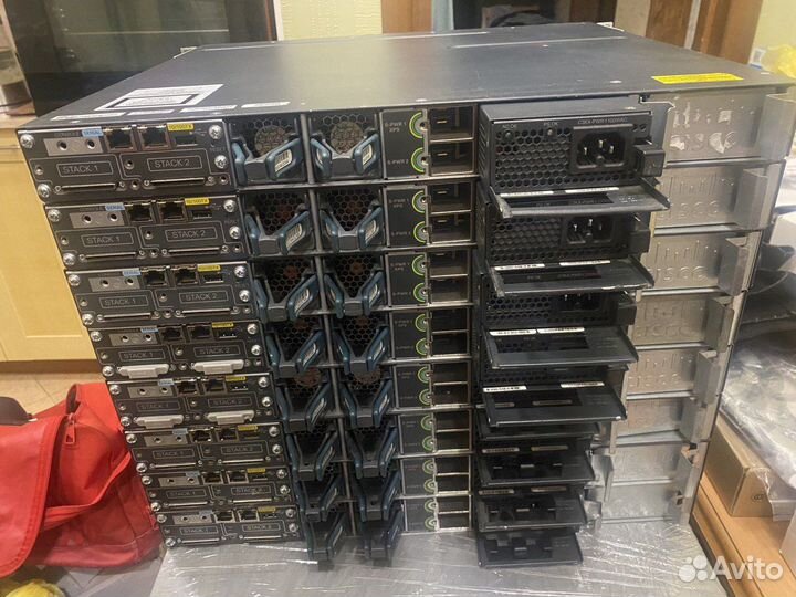 Коммутатор Cisco Catalyst WS-C3750X-48PF-S PoE+