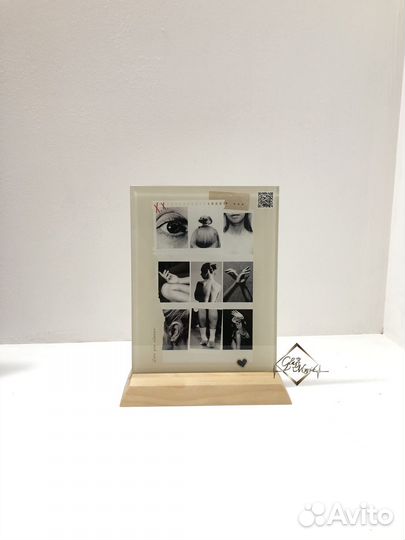 AR фото А5 на стекле живое, доп. Реальность