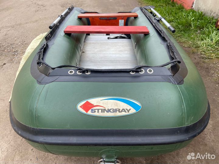 Лодка пвх stingray 320см (AL) c мотором yamaha 9.9