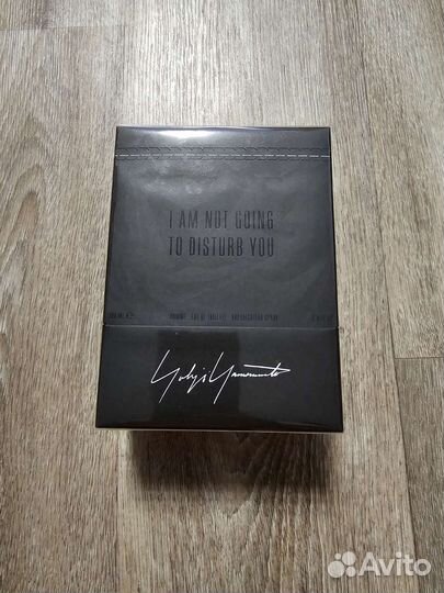 Туалетная вода yohji yamamoto