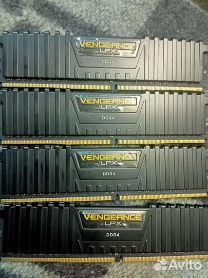 Оперативная память ddr4 ёмкость 32gb 2133 MHz