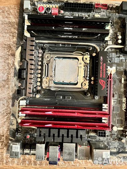 Asus rampage iv extreme материнская плата