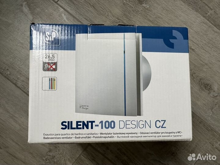 Вентилятор вытяжной Silent-100 Desing-3С CZ