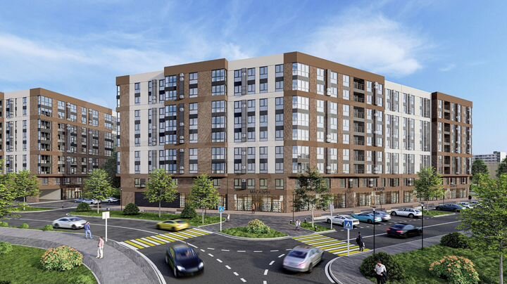 3-к. квартира, 112,4 м², 5/9 эт.