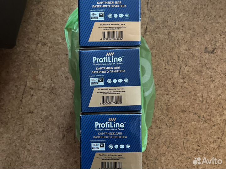 Картриджи w2031 2032 2033A HP M479