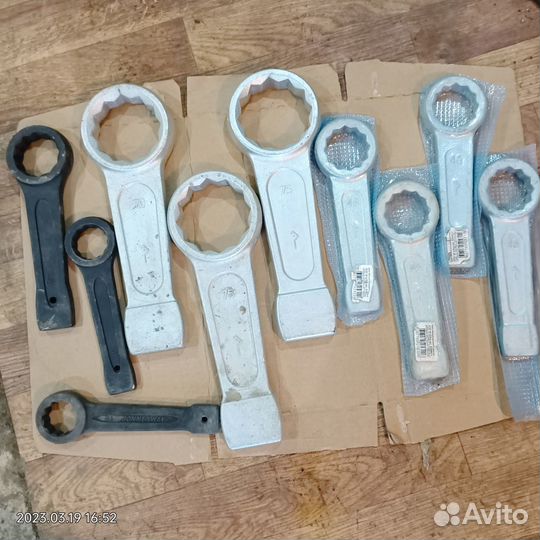 Ключи ударные,накидные разные